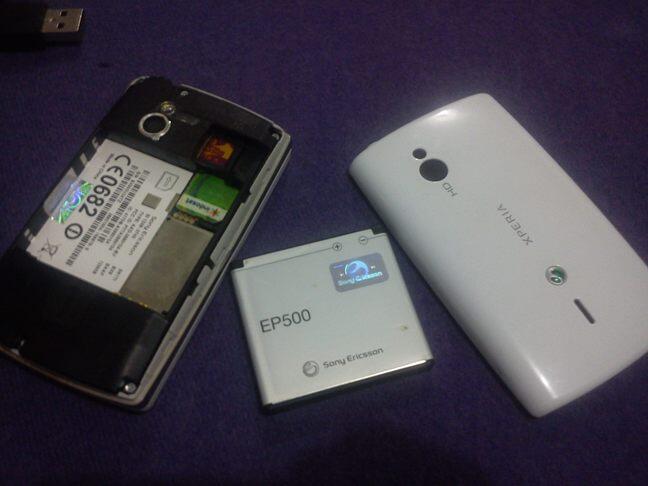 XPERIA MINI PRO WHITE SK17i