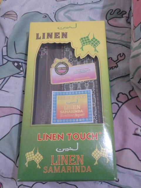 Sarung LINEN Samarinda, LINEN Touch -Export Quality-