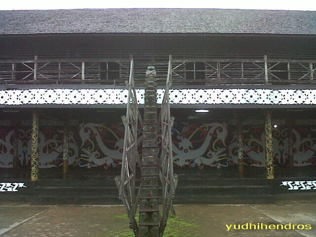 500 Gambar Rumah Adat Dayak Betang HD