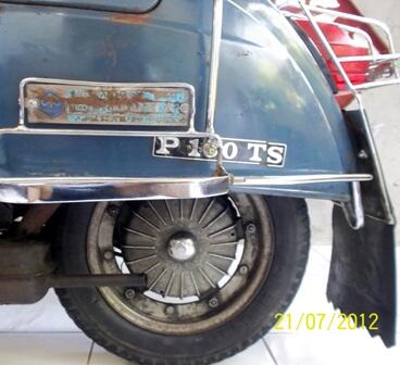 Vespa P100TS / PTS thn 81 JOGJA ORISINIL TANGAN PERTAMA 