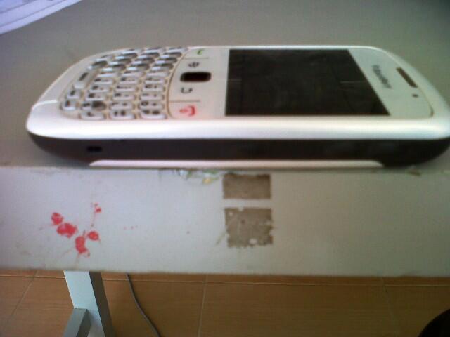 Blackberry Gemini Aris 8530 CDMA White garansi bless 2 tahun Karawang