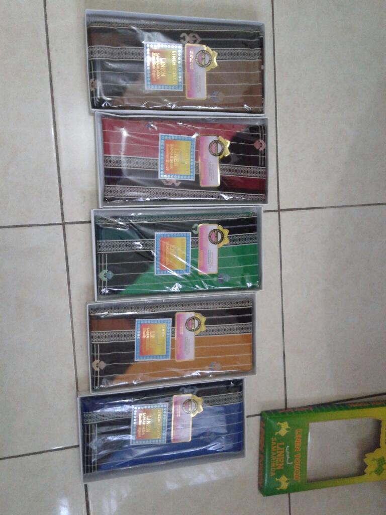 Sarung LINEN Samarinda, LINEN Touch -Export Quality-