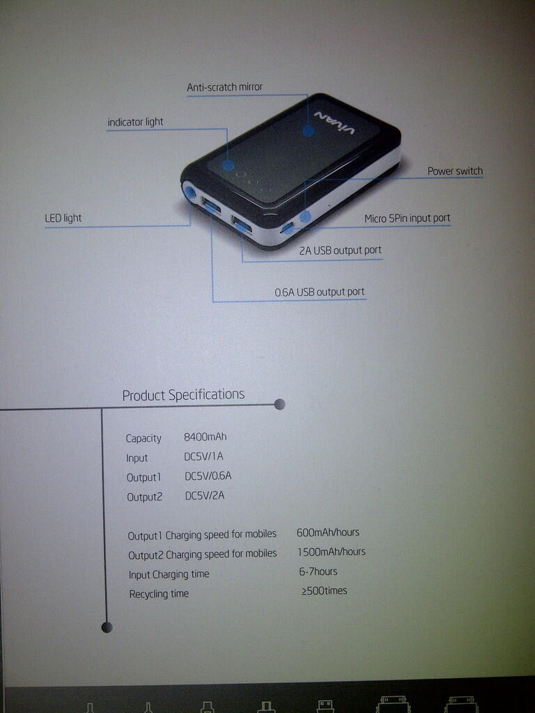 POWER BANK VIVAN
