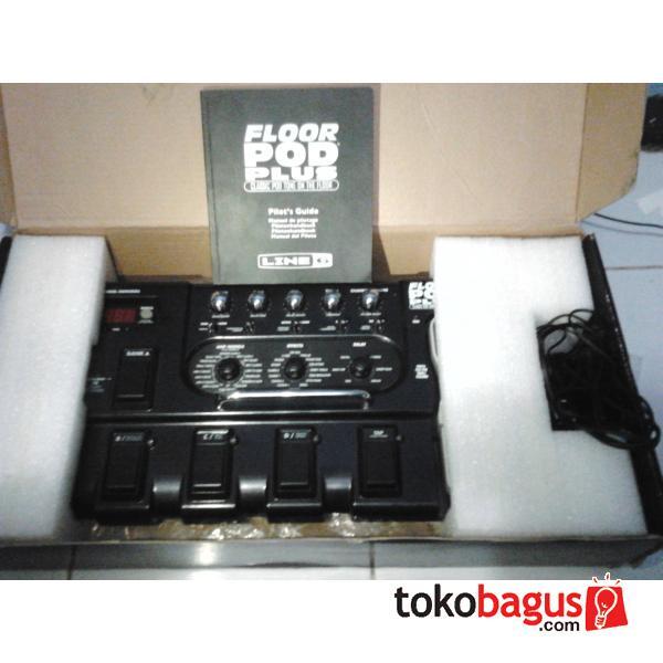 Efek Gitar Floor POD Plus Line 6 (kondisi 99% seperti baru) - jual cepat