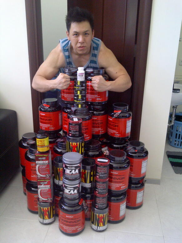 JUAL " CARNIVOR WHEY PROTEIN ISOLATED 4LBS " Murah :D