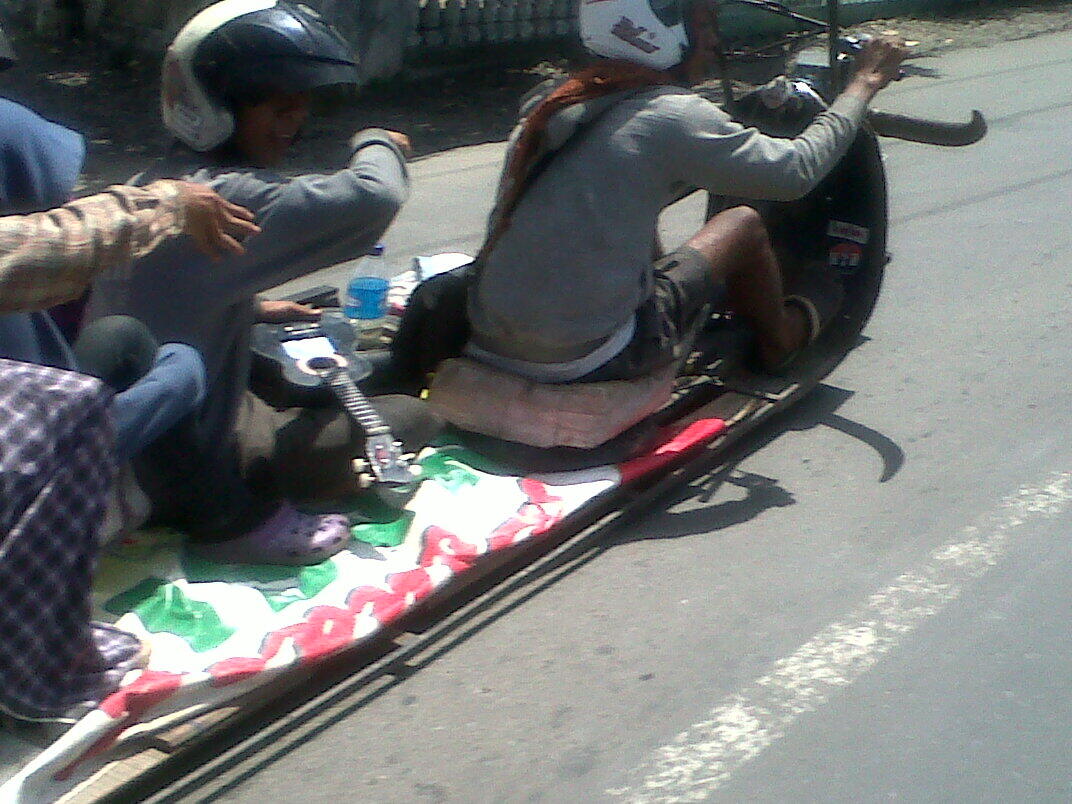 ketemu ginian di jalan lintas sumatra