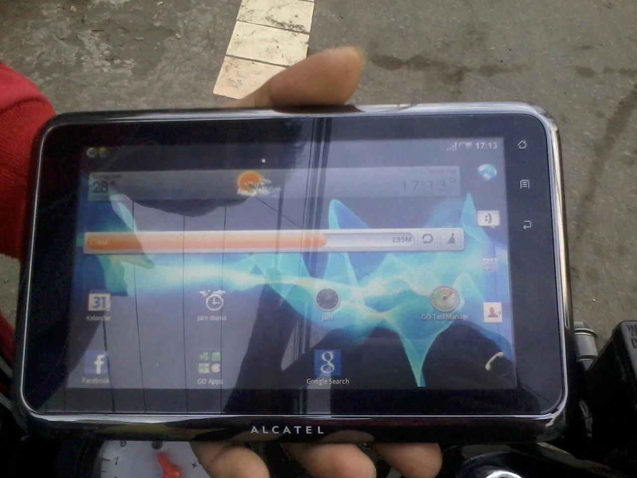 Jual cepat Tablet Alcatel one touch t60