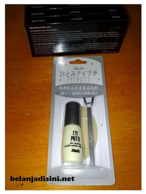 Lem Bulu Mata, Remover,Mascara DLL(ELISE, JUNIES, RUBOTAN, EYEPUTTI APAU, ELOV, DLL)