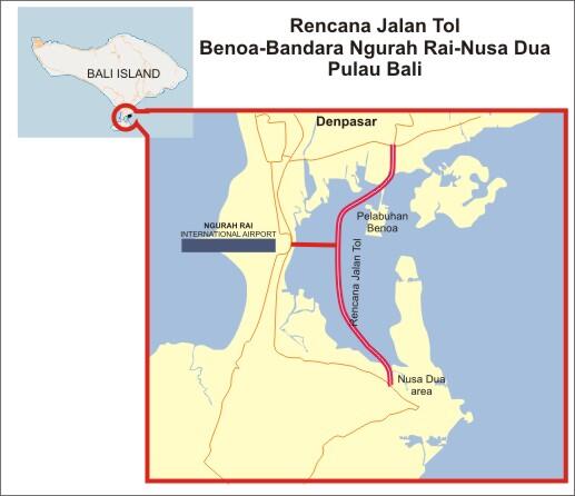 Bali Segera Punya Tol di Atas Laut