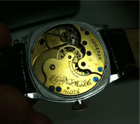 Jam tangan antik kuno merk Elgin