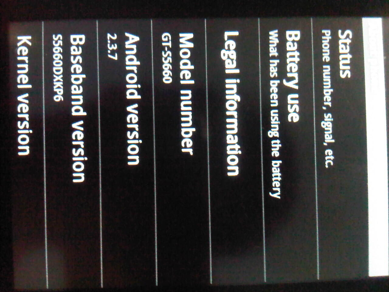 Samsung Galaxy Gio