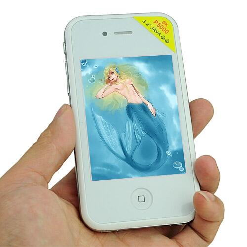 100% BARU P5000 i5 Dual SIM 3.2" Touch Screen + BONUS
