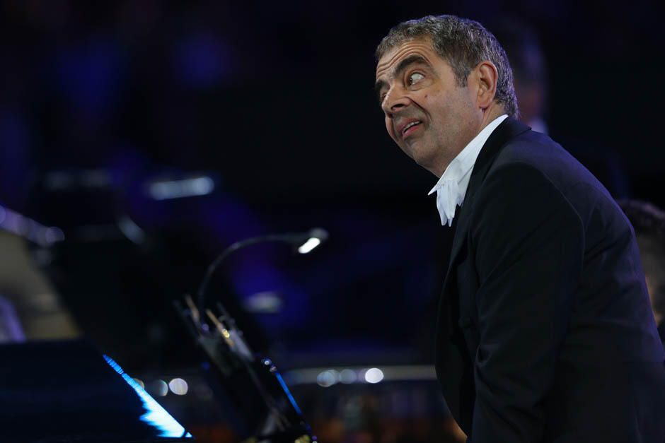 Mr Bean d Pembukaan Olimpiade London,, :ngakak