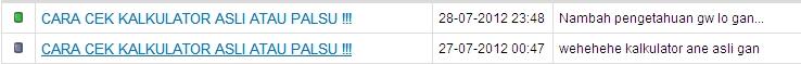 CARA CEK KALKULATOR ASLI ATAU PALSU !!!