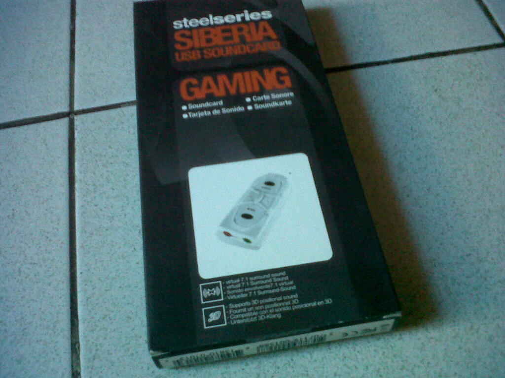 Steelseries Siberias V1 Black ~ Last stock