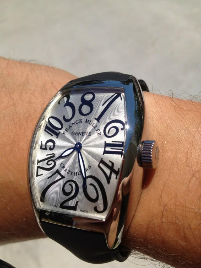 Terjual WTB : Jam tangan Franck Muller Crazy Hours replika