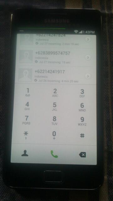 Dijual Samsung Galaxy S2 Mulus Jakarta