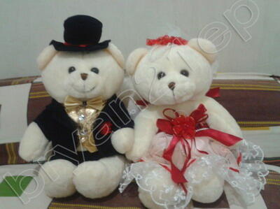 Aneka Boneka Couple / Pasangan / Sepasang / Single Bear / Piyo-Piyo / Gantungan Kunci