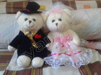 Aneka Boneka Couple / Pasangan / Sepasang / Single Bear / Piyo-Piyo / Gantungan Kunci