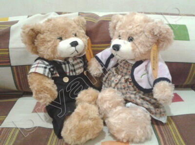 Aneka Boneka Couple / Pasangan / Sepasang / Single Bear / Piyo-Piyo / Gantungan Kunci