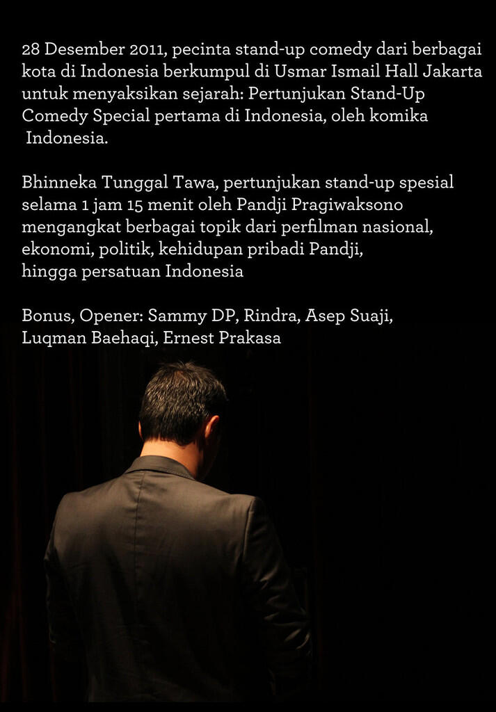 Official Seller #DVDBTT ("DVD Bhineka Tunggal Tawa - Pandji Pragiwaksono")