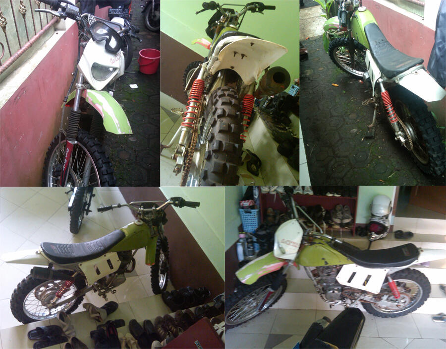 motor trail rakitan BOGOR (2 motor 10jt aje)