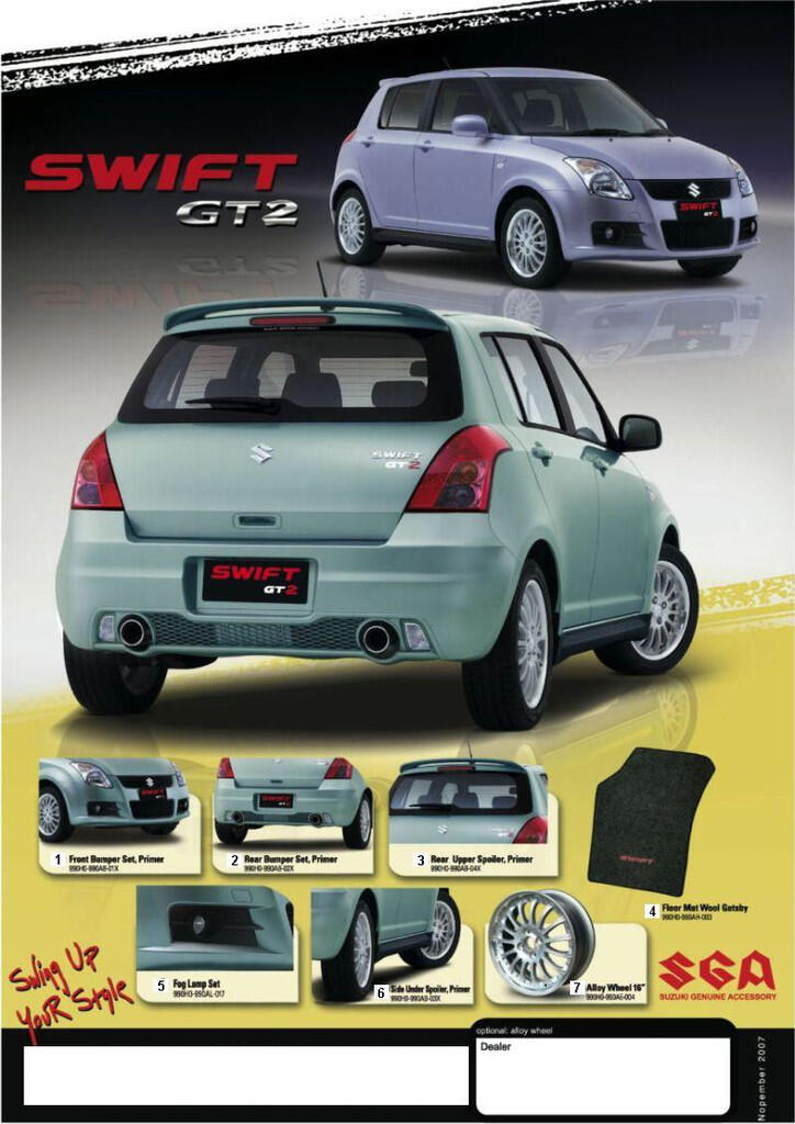 Terjual Aksesoris  original Mobil  Suzuki  Swift  KASKUS