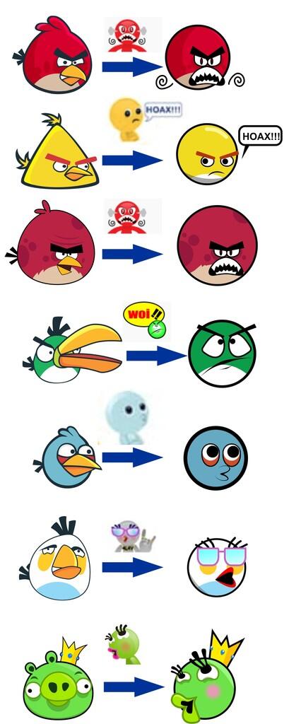 We are ANGRY KASKUSERS (plesetan Angry Birds),