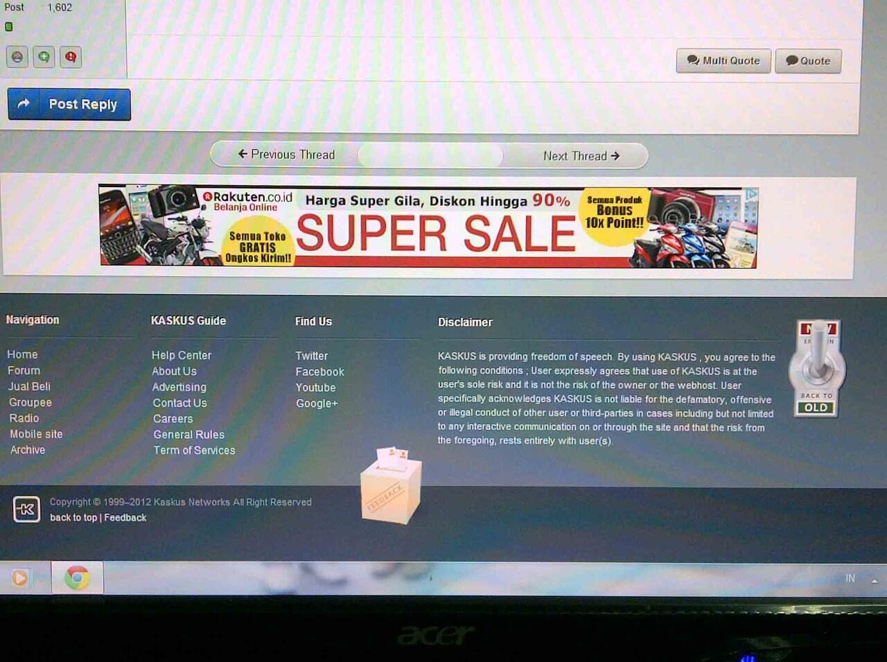 cara logout dari kaskus beta gimana sih?