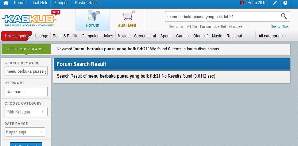 Menu Berbuka Puasa Yang Baik