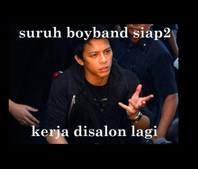 Pesan Ariel Untuk Para Boy Band (+Picture) Ngakak