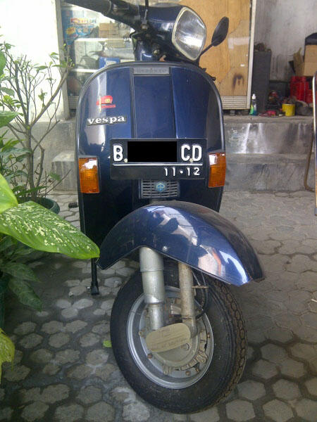 Jual Vespa PX 150 Exclusive 2 2001