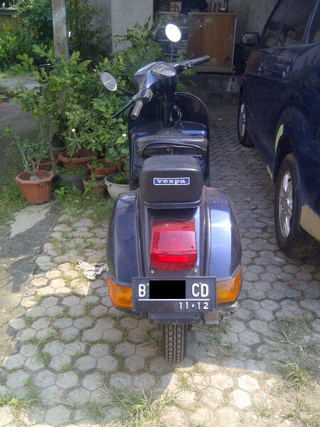 Jual Vespa PX 150 Exclusive 2 2001