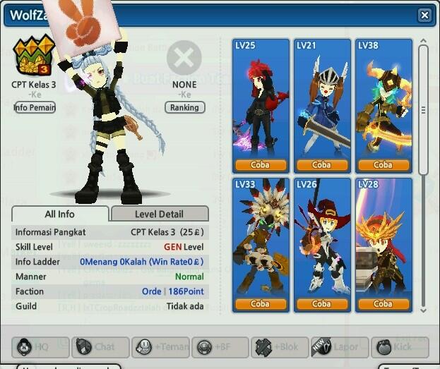Jual Char CPT (Diamond 3) Murah Meriah