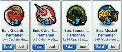 Jual Char CPT (Diamond 3) Murah Meriah
