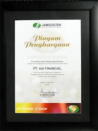 proteksi perlindungan keluarga asuransi AIA Financial dgn byk keuntungan