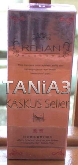 Relian Maskara Pink Pelentik Perpanjang Bulu Mata Mascara Ecer Harga Grosir