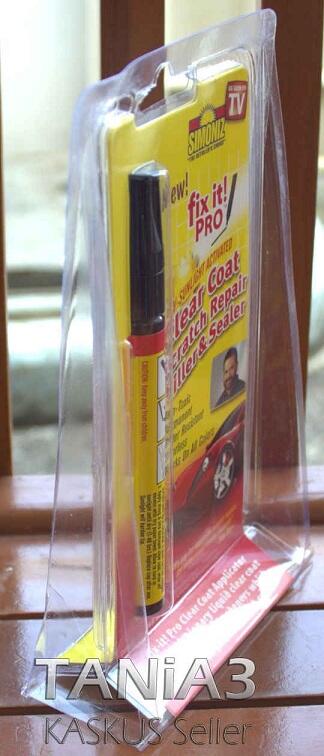 FIX IT PRO Pen Ajaib Baret Mobil Motor BLISTER Pack Aluminium Tube KUALITAS TERBAIK