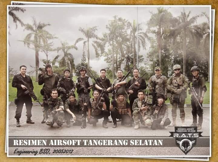 RESIMENT AIRSOFT TANGERANG SELATAN