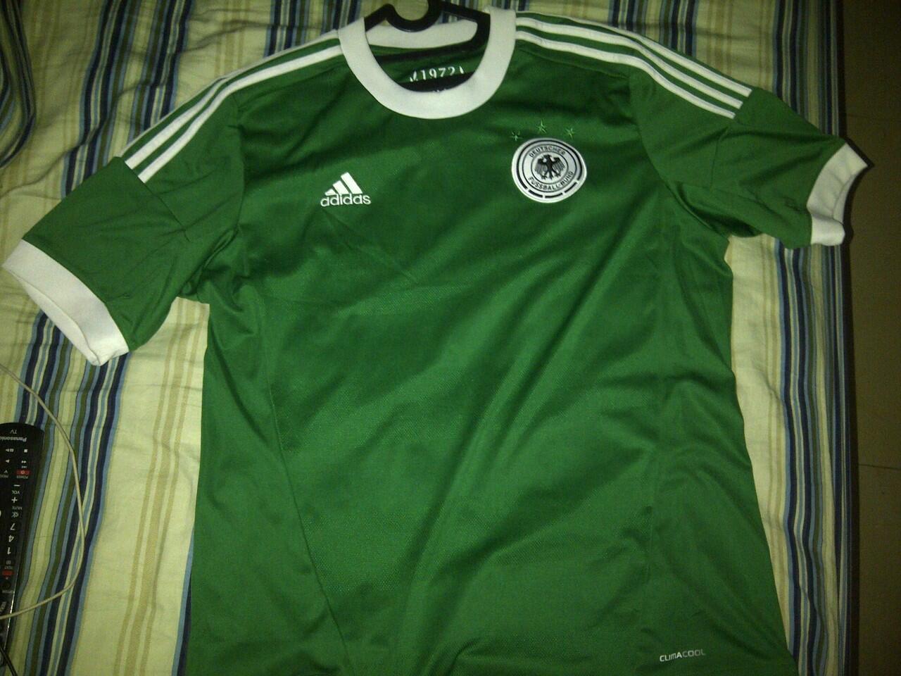 Jersey Germany Away Euro 2012 Size L ORIGINAL 100%