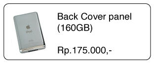 SparePart iPod Classic Paling Lengkap