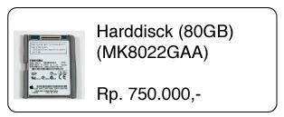 SparePart iPod Classic Paling Lengkap