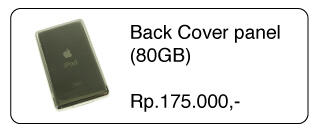 SparePart iPod Classic Paling Lengkap