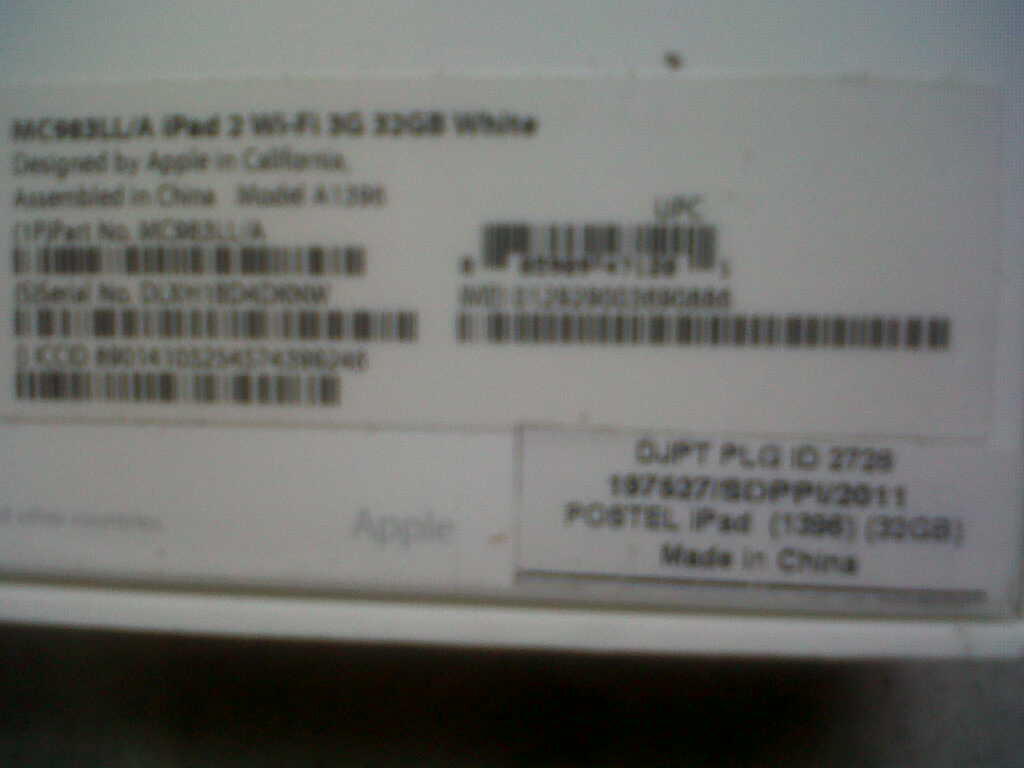 IPAD2 3G 32GB