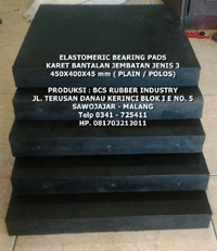 Jual ELASTOMER BEARING PAD / Bantalan Jembatan