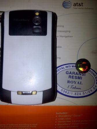 BLACKBERRY 8310 WHITE | BANDUNG ONLY