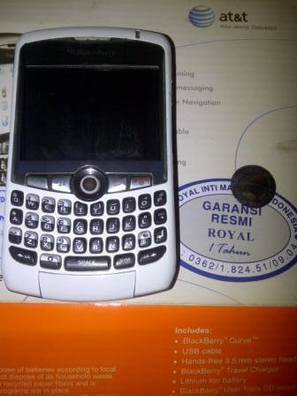 BLACKBERRY 8310 WHITE | BANDUNG ONLY