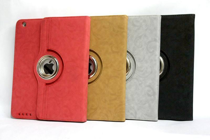 Case New ipad 2-3 rotary,smartcase, smartcover leather casing,,charger,rotate case