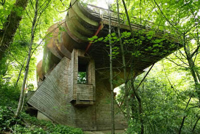 Ini dia gan 10 rumah pohon paling unik di dunia