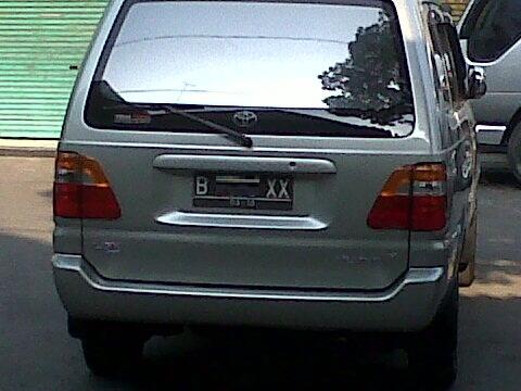 Toyota Kijang LGX 1.8 Manual 2003 Silver